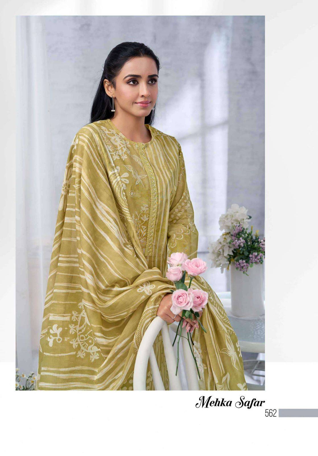 MEHKA SAFAR By T&M 528 TO 533 series Beautiful Festive Suits Stylish Colorful Fancy Casual Wear Organdy Digital Print Dresses At Wholesale Price